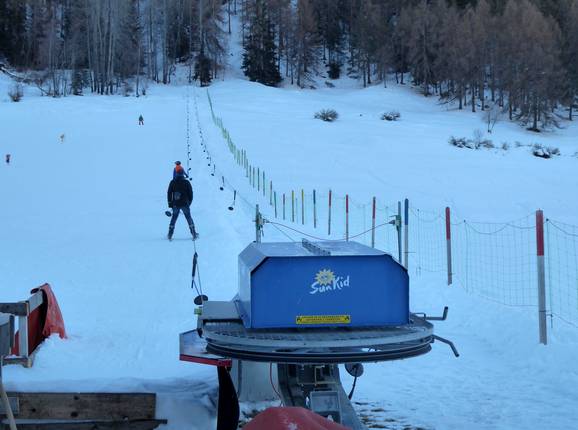 Übungslift Tarasp - Manovia/Babylift a fune bassa