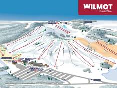 Mappa delle piste Wilmot Mountain