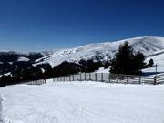 Vista dalla pista Kamelbuckel verso Hohen Zinken