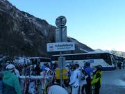 La fermata viene servita regolarmente.