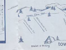 Mappa delle piste Snowpatch Ski Hill