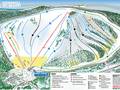 Mappa delle piste Tahoe Donner
