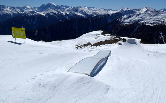Snowparks Alta Val Venosta – Snowpark Monte di Watles - Malles Venosta (Mals)