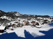 Riezlern nella Kleinwalsertal presso la funivia Kanzelwandbahn