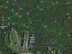 Mappa delle piste Beartown