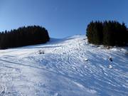 Possibilità di neve fresca accanto alle piste