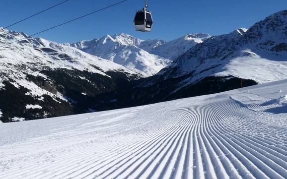 Preparazione delle piste Valfurva – Preparazione delle piste Santa Caterina Valfurva