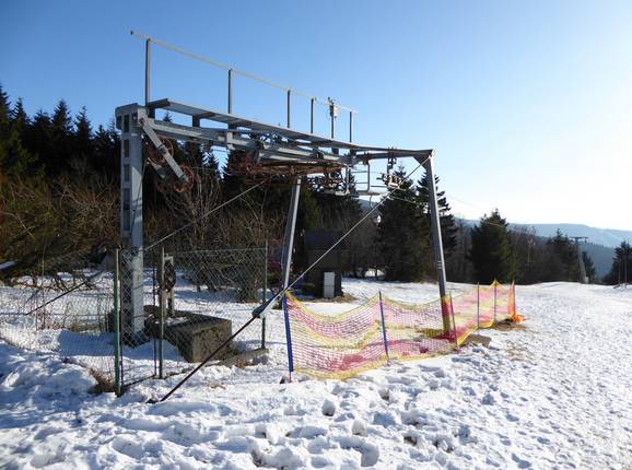 Masarykova chata 1 - Skilift con T-bar/ancora