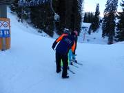 Assistenza per la salita allo skilift