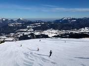 Panorama sulla discesa Horn