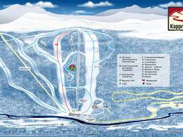 Mappa delle piste Kappruet