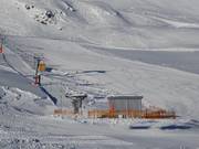 Vista sul pendio per principianti presso lo skilift Schmuggi Luggi Tellerlift