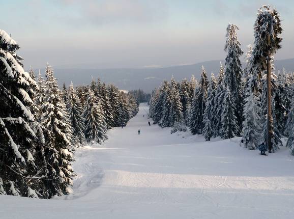 Discesa nord Ochsenkopf