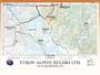 Mappa delle piste Yukon Alpine Heliskiing