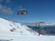 Spacejet 3 - 8pers.| Seggiovia ad alta velocità (ad agganc. autom.) con cupola di prot. e riscald. sedile