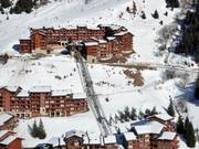 Ascensore inclinato per Pierre et Vacances Premium les Crets