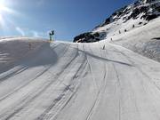 Molto raro: ondulazioni trasversali sulla pista ad Arcalís