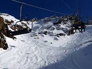 Tracce sotto la seggiovia