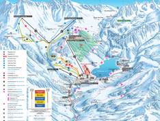 Mappa delle piste Kaiseregg/Riggisalp - Schwarzsee