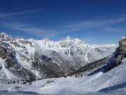 Vista sulle Kalkkögel dal Sennjoch