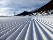 Preparazione delle piste comprensorio sciistico Münster-Geschinen