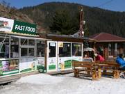 Chiosco alla stazione a valle