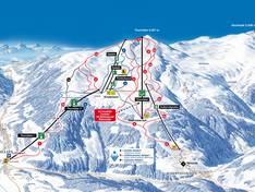 Mappa delle piste Sillian - Thurntaler (Alta Val Pusteria)