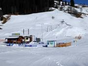 Piste facili presso lo skilift per principianti Rettenegg