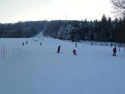 La pista presso l'Hesselberg