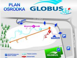 Mappa delle piste Globus Ski - Lublin