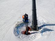 Cannone da neve sulla pista di Witów