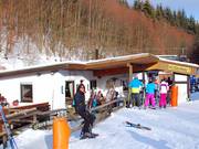 Rifugio Westfalenhütte presso la stazione a valle della seggiovia Westfalenhang I
