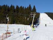 Pomezní boudy - Skilift con T-bar/ancora