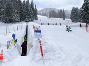 Area esercitazione presso il tappeto Porcupine