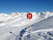 Marcatura chiara dei bordi delle piste