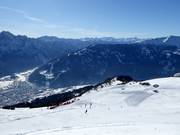 Vista dal Zettersfeld fino all'Hochstein