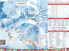 Mappa delle piste Oi-Qaragai - Lesnaya Skazka