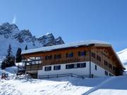 Rifugio Ladurner nel cuore del comprensorio sciistico