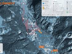 Mappa delle piste Ollomont