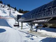 Mitterleger - 6pers.| Seggiovia ad alta velocità (ad agganc. autom.) con cupola di prot. e riscald. sedile