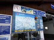 Informazioni alla partenza della seggiovia a valle