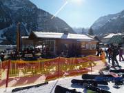 Possibilità di ristoro presso la stazione a valle della Walmendingerhornbahn