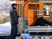 Assistenza per la salita alla seggiovia