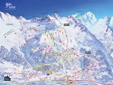 Mappa delle piste See