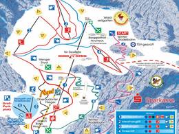 Mappa delle piste Oberaudorf - Hocheck
