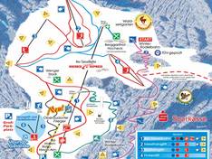 Mappa delle piste Oberaudorf - Hocheck
