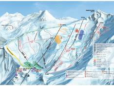 Mappa delle piste Le Lys - Cauterets