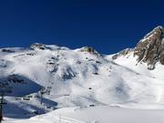 Pendii di neve fresca alla Leist