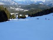 Pista 64 discesa a valle Laax