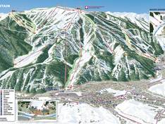 Mappa delle piste Bald Mountain - Sun Valley